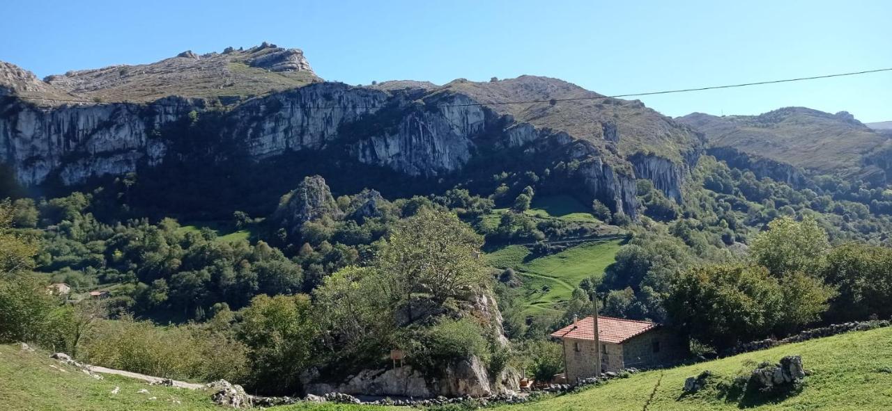 Amplia Y Comoda Casa De Piedra Con Porche Y Jardin San Roque de Ríomiera エクステリア 写真